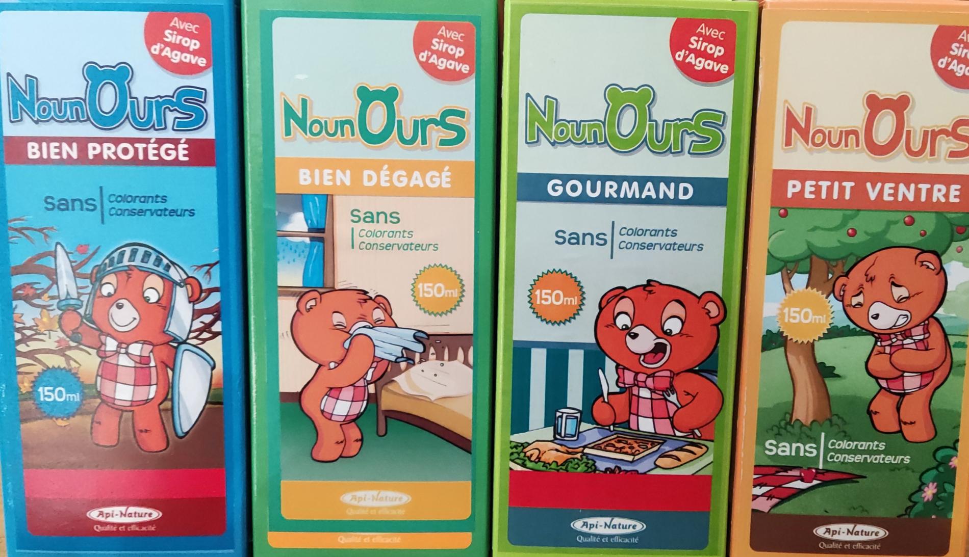 Les sirops Nounours